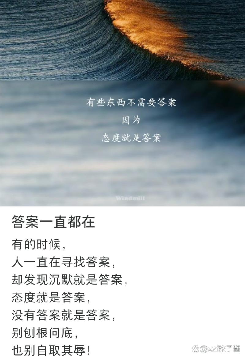 没说出口的标准答案