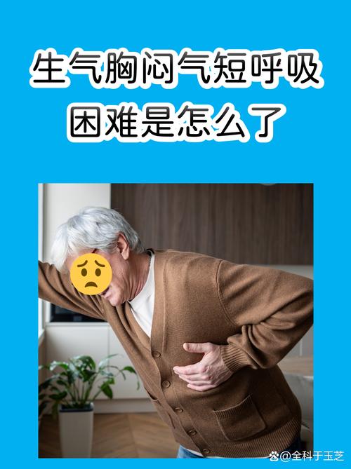 家长生气时摸胸口深呼吸场景