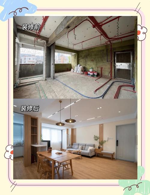 出租屋平价软装改造前后对比图