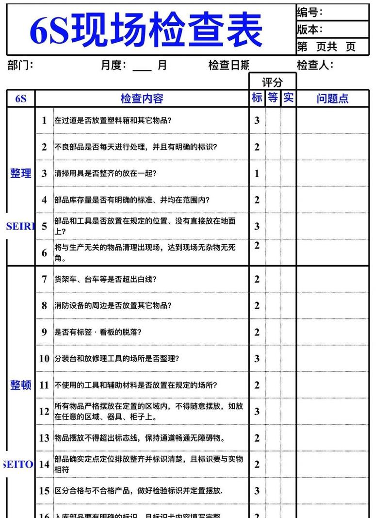 工厂质量工程师在产线检查零件，旁边放着检查表