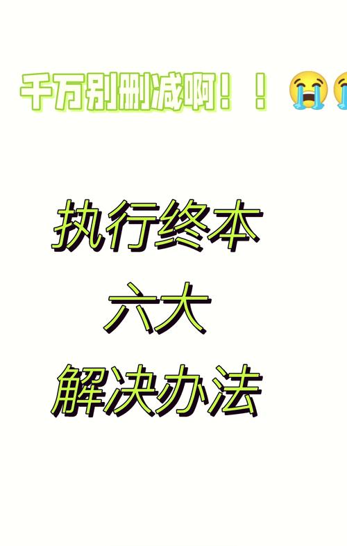 执行与终本常见问题