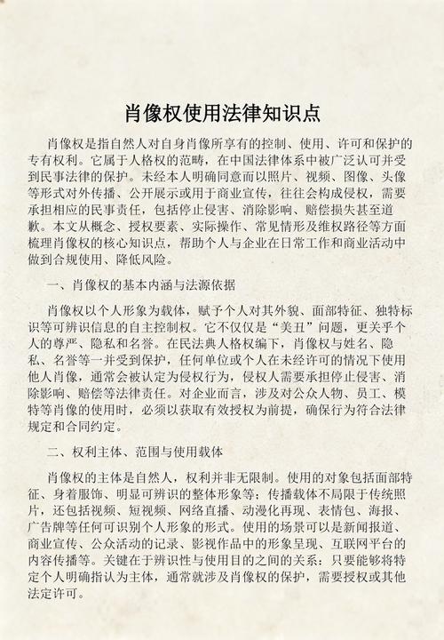 现行规则下的法律画像