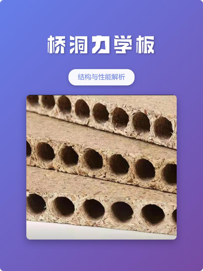 复合门截面结构对比图 蜂窝纸填充与桥洞力学板