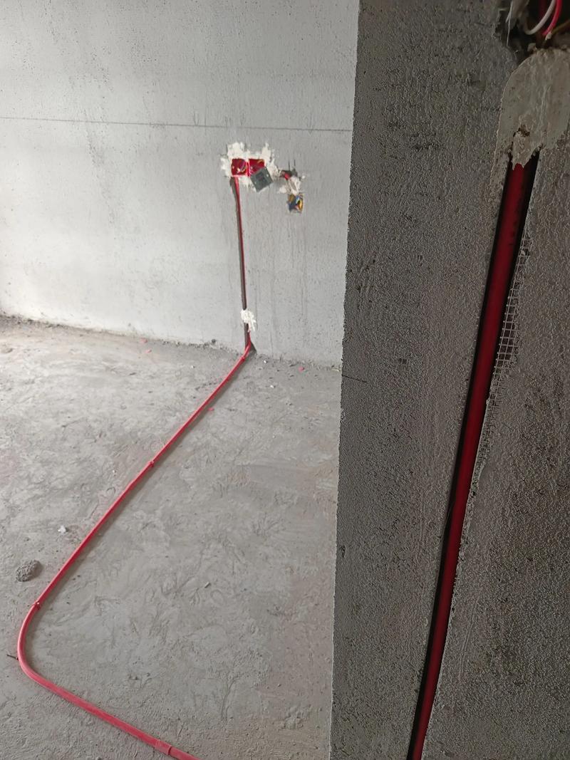 装修现场水电点位技术交底墙面标记图