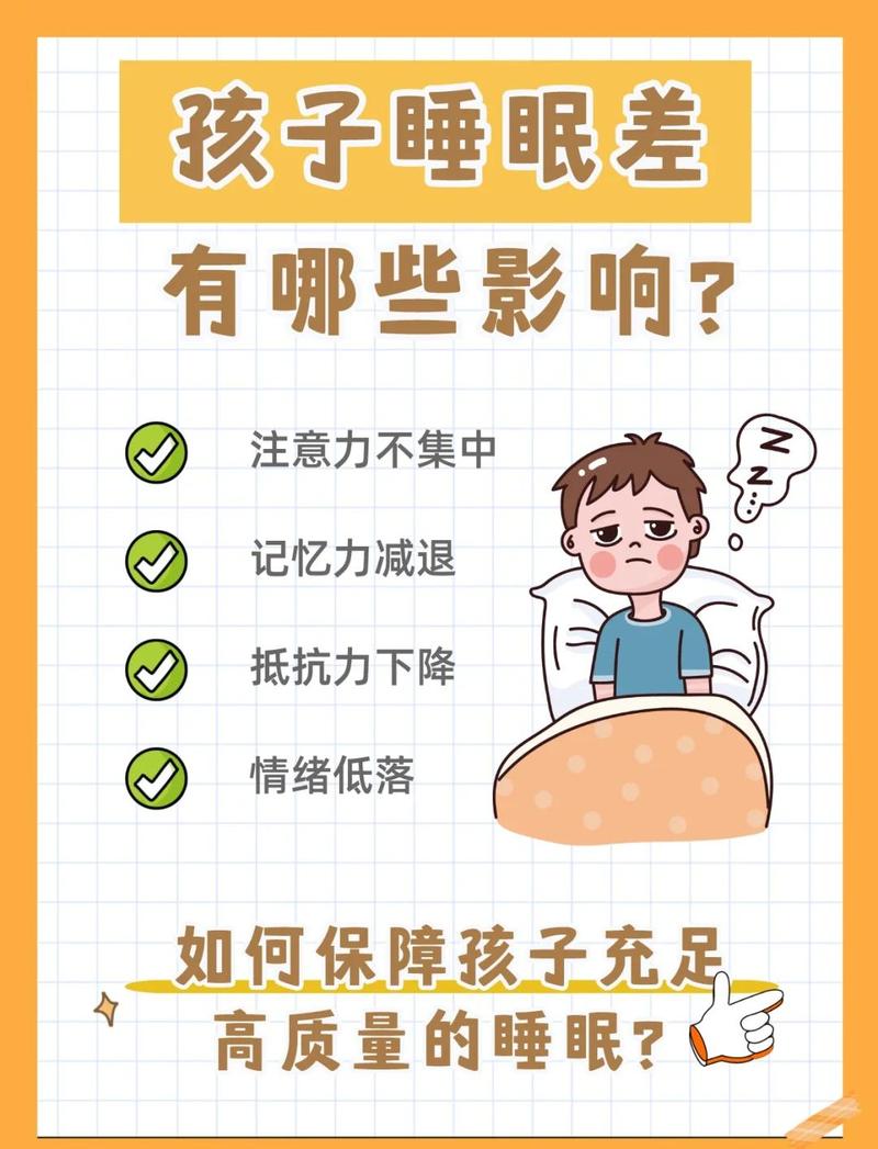 小学生睡眠充足精力充沛对比图