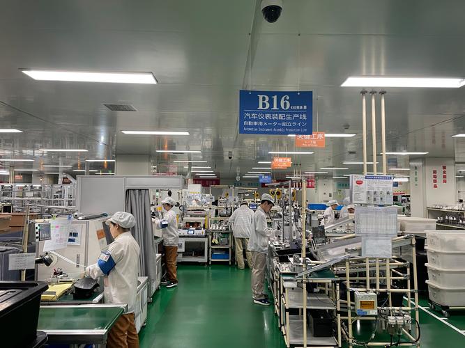 国产智能工业仪表生产组装车间实拍