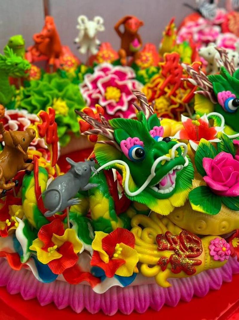 山西洪洞清明祭祀面塑供品