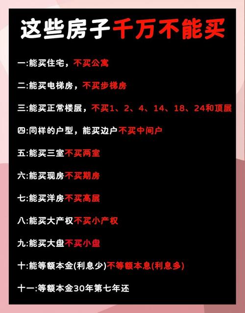 谁该买?谁千万别碰?