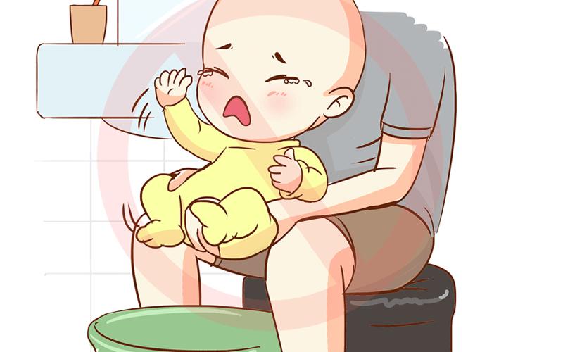 医生讲解把尿危害示意图