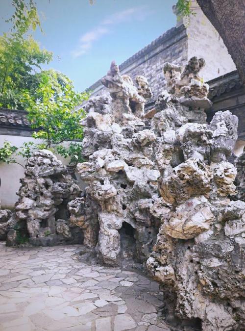 个园四季假山冬山