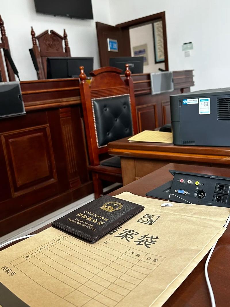 北京离婚律所律师咨询室案卷摆放照片