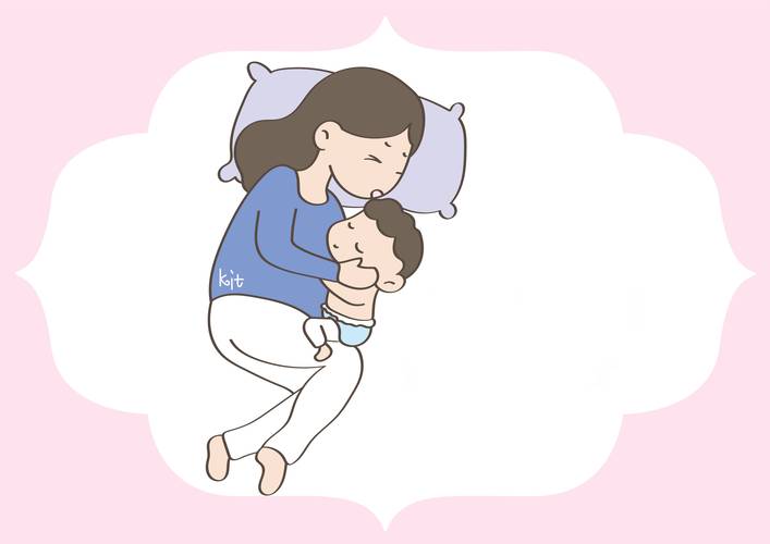睡眠倒退期新手妈妈凌晨抱哄宝宝场景