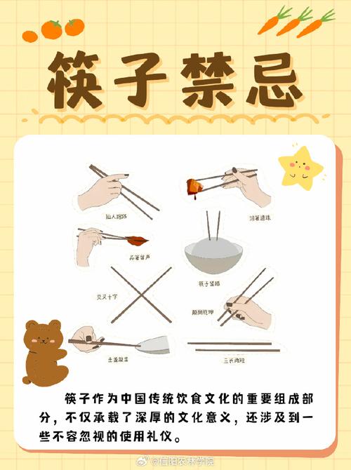 筷子禁忌图解漫画