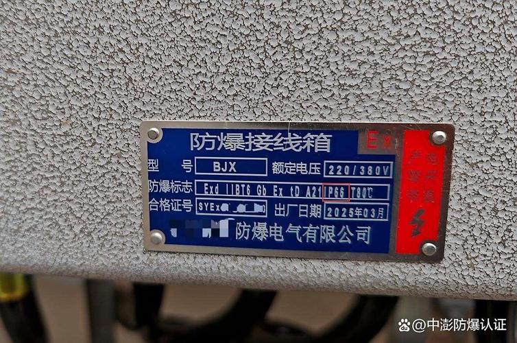 防爆电气设备铭牌标识详解图