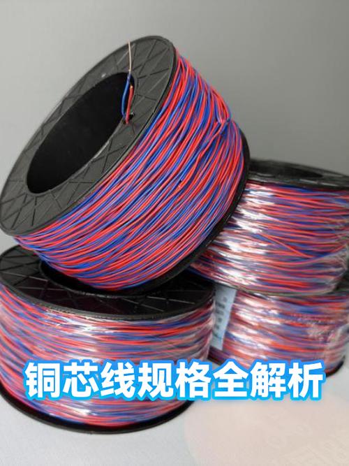 不同规格充电线内部铜芯对比