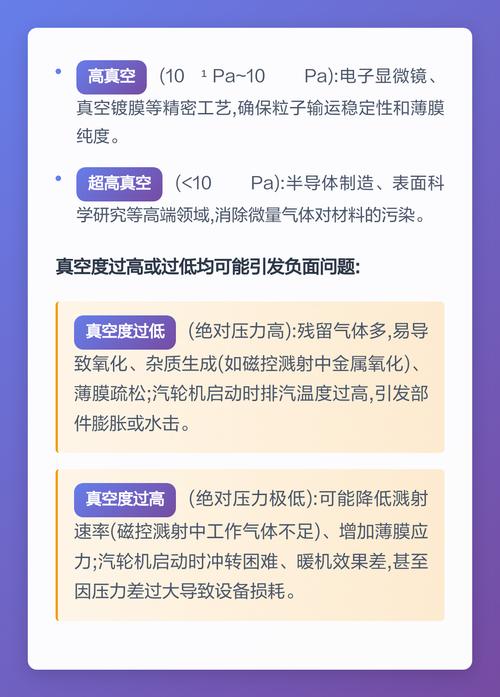 真空度不是越高越好，匹配才是核心