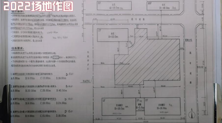 注册建筑师考试方案设计作图考场实景