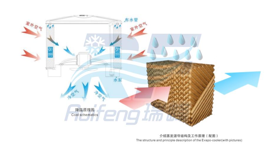 冷风机内部结构对比拆解图