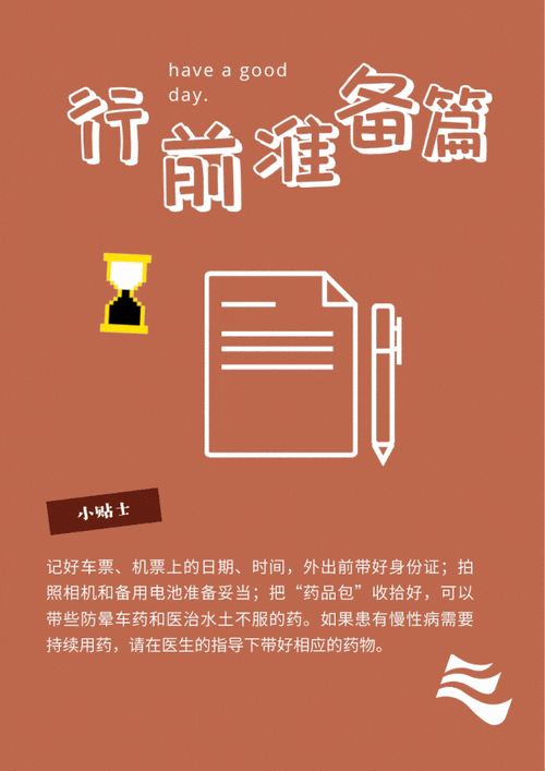 出发前的实用小贴士
