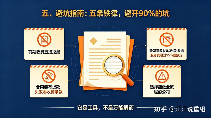 五、怎么避坑？三条铁律