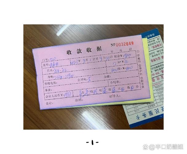 分居租房证据缴费记录样张