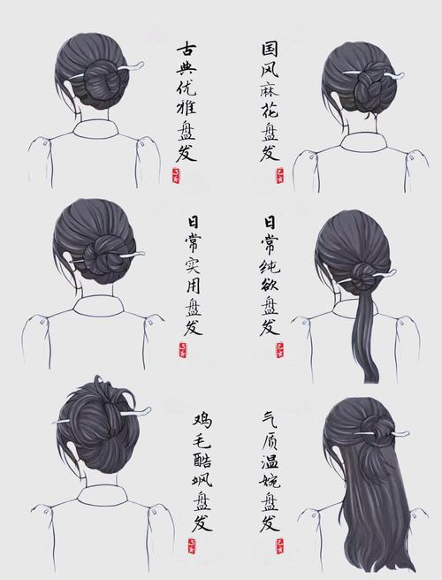 手残党也能学会的簪子用法