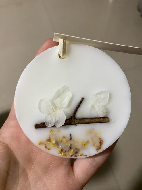 老门东手作桂花香膏店赠送的定制香片实拍