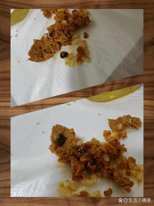 外卖餐品发霉异物实拍图