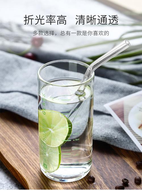 晨起喝水合适分量家用玻璃杯示意图