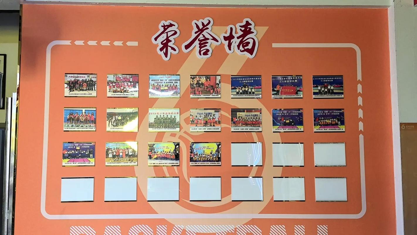 国际学校墙上张贴的优秀学生排名荣誉榜