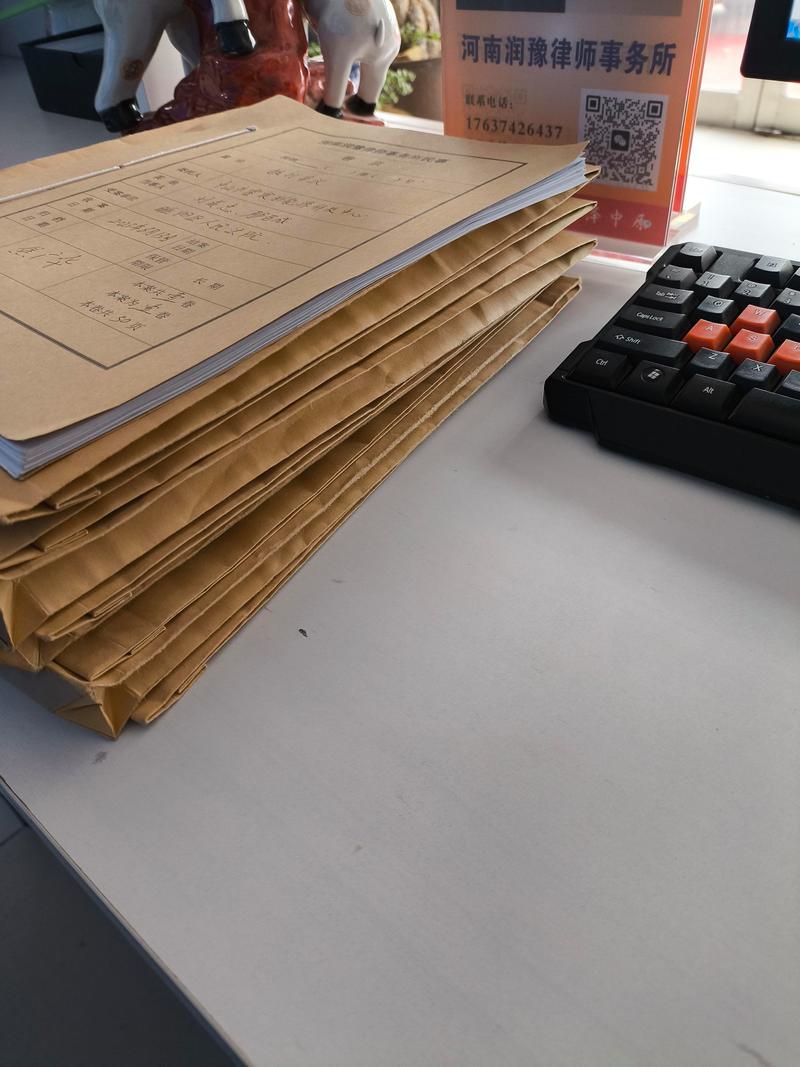 征拆房产继承案件证据整理桌面实拍