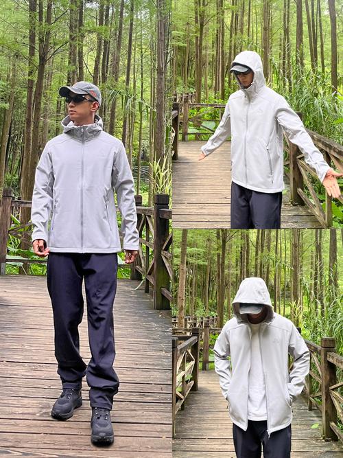 山林徒步穿收口长袖长裤防蚊虫示范