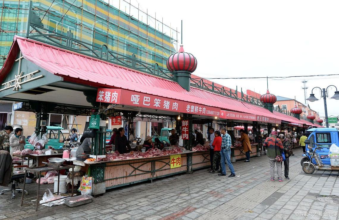 恩施菜市场摊位