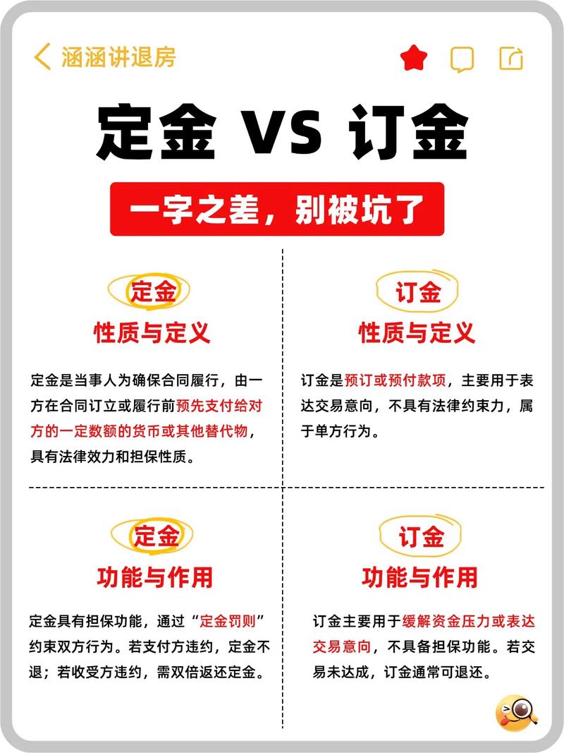 婚庆定金收据写订金还是定金对比