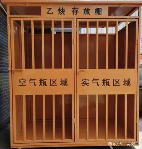 工厂合规乙炔气瓶存放通风区域图