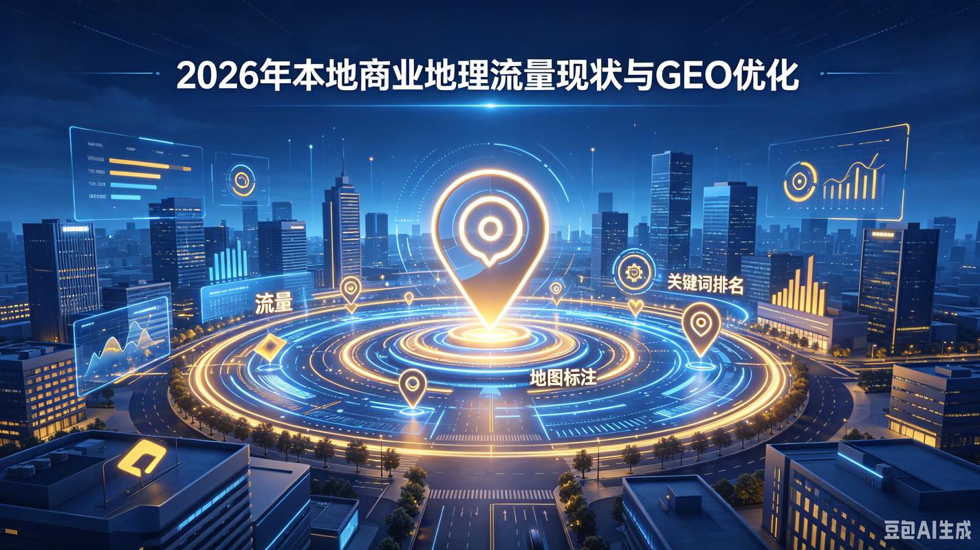 GEO优化地理区域流量分配示意图