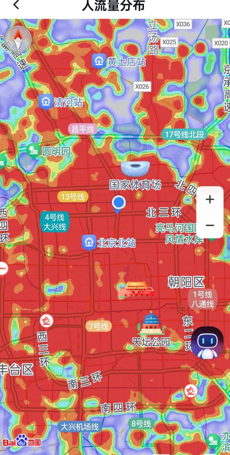 北京GEO流量分区覆盖示意图