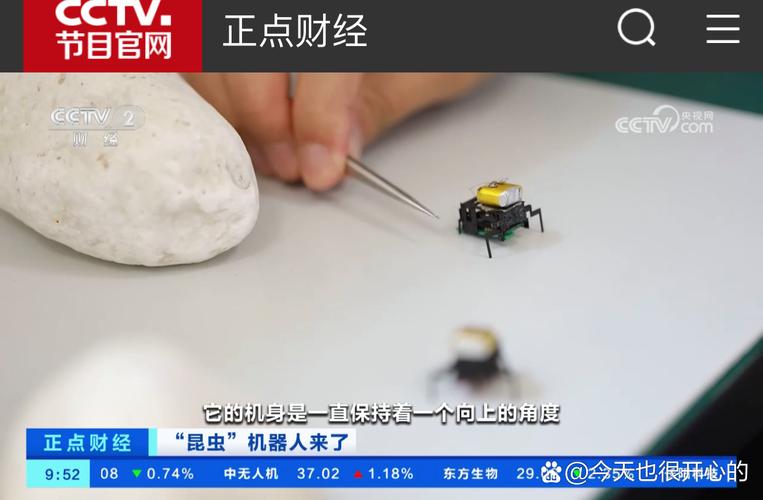 仿生蟑螂机器人穿越狭窄裂缝实验