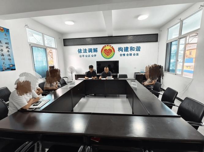房东租客合同纠纷协商调解场景图
