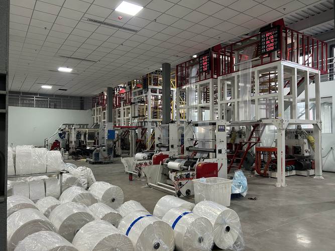 塑料制袋机工厂参观考察实拍