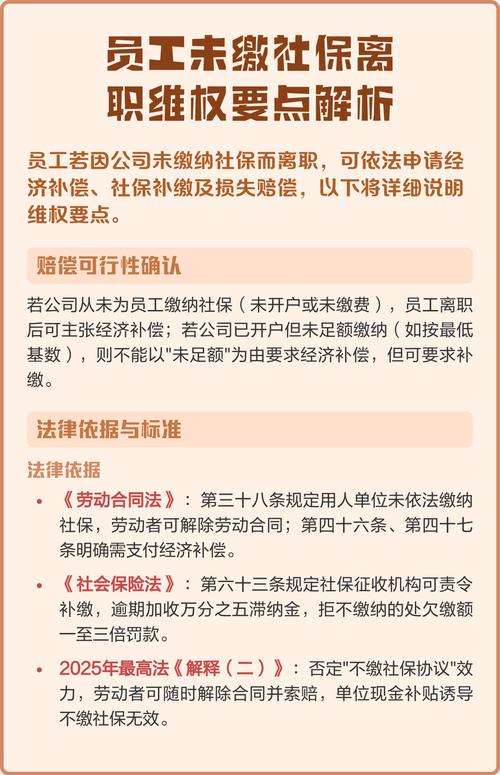 社保、离职与维权相关问题