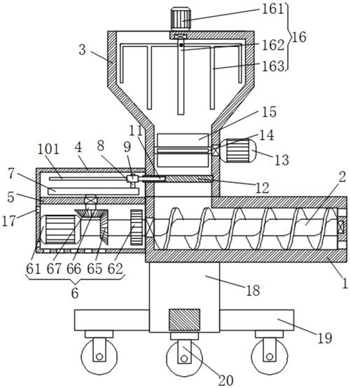 双螺杆挤出造粒机喂料口结构实拍