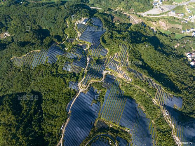 南京溧水山坡光伏电站实拍