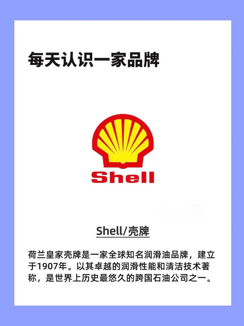 壳牌品牌标志百年演变图