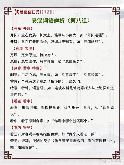 二、最容易掉进去的坑:相似概念辨析