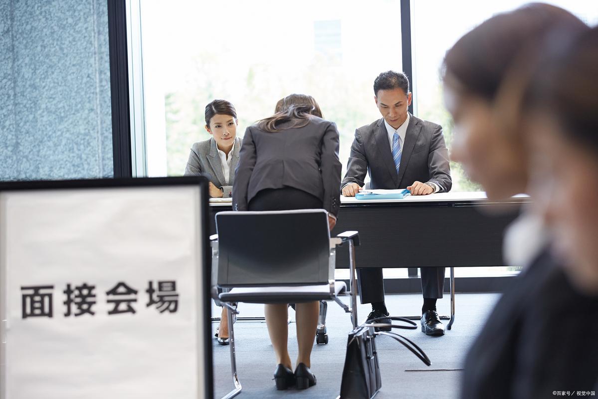 外企招聘面试官提问场景图