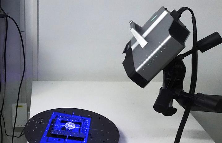 桌面级蓝光3D扫描仪扫描精密齿轮