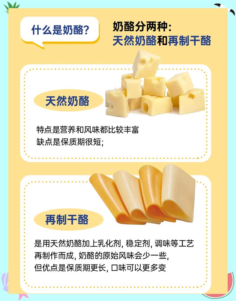 天然干酪与再制干酪的配料表对比实拍