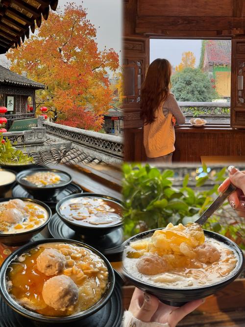 南京夫子庙街边糖水铺抖音团购取餐场景