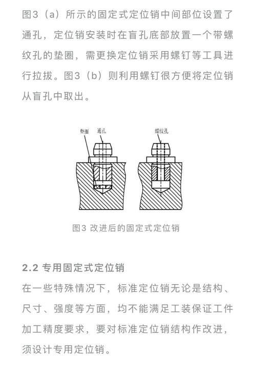 柔性工装快换一面两销定位结构示意图